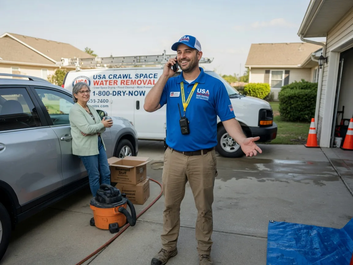 Crawl Space Water Removal Hackett, AR FAQs